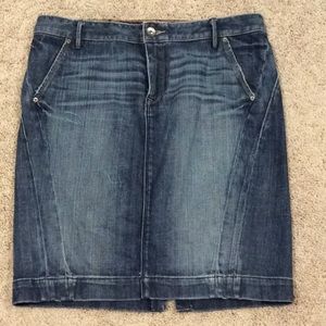 Express Denim Skirt